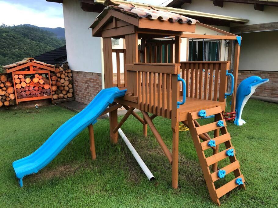 Villa Casa Nas Montanhas Em Domingos Martins Esterno foto